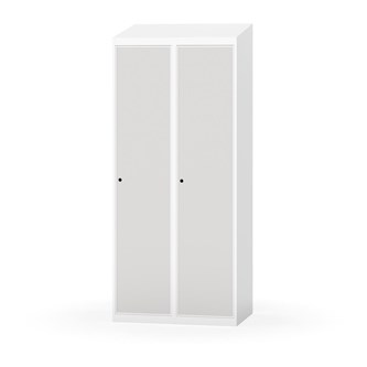 Novis garderobeskab skrå topplade 1:2 B80 cm
