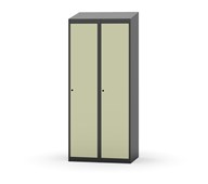 Novis garderobeskab skrå topplade 1:2 B80 cm