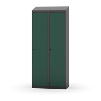 Novis garderobeskab skrå topplade 1:2 B80 cm