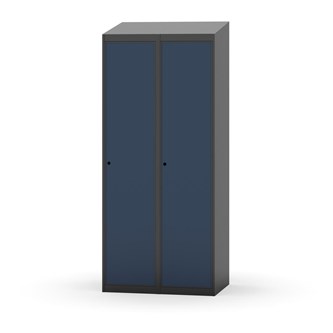Novis garderobeskab skrå topplade 1:2 B80 cm