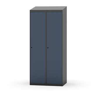 Novis garderobeskab skrå topplade 1:2 B80 cm