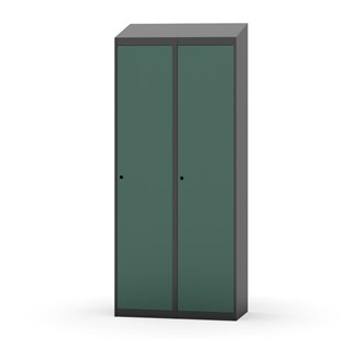 Novis garderobeskab skrå topplade 1:2 B80 cm