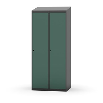 Novis garderobeskab skrå topplade 1:2 B80 cm
