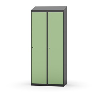 Novis garderobeskab skrå topplade 1:2 B80 cm