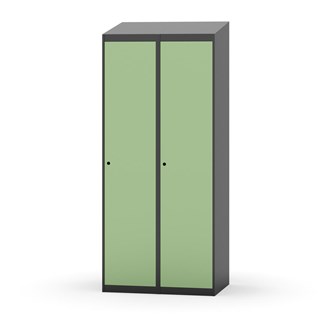 Novis garderobeskab skrå topplade 1:2 B80 cm