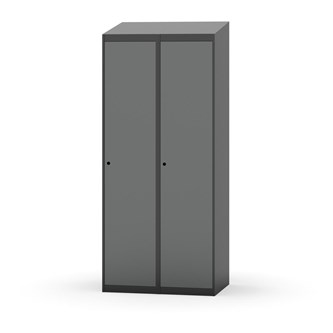 Novis garderobeskab skrå topplade 1:2 B80 cm