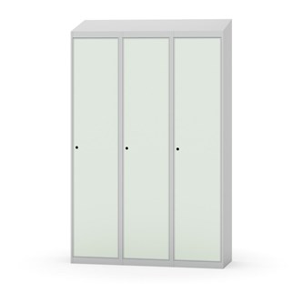 Novis garderobeskab skrå topplade 1:3 B120 cm
