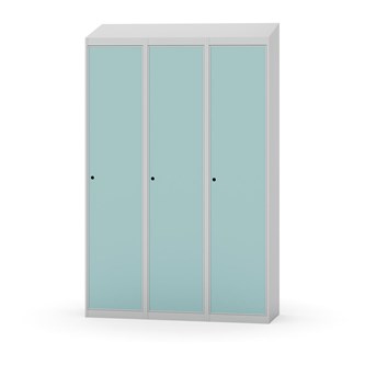 Novis garderobeskab skrå topplade 1:3 B120 cm