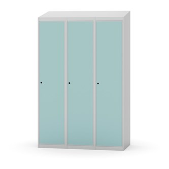 Novis garderobeskab skrå topplade 1:3 B120 cm