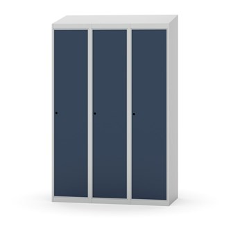 Novis garderobeskab skrå topplade 1:3 B120 cm