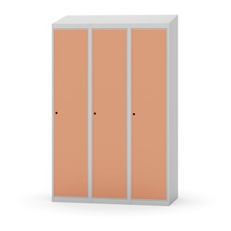 Novis garderobeskab skrå topplade 1:3 B120 cm