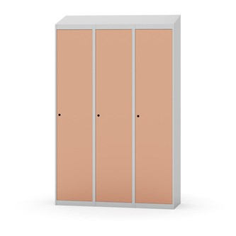 Novis garderobeskab skrå topplade 1:3 B120 cm