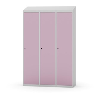 Novis garderobeskab skrå topplade 1:3 B120 cm