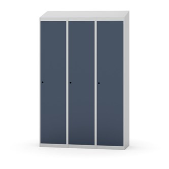 Novis garderobeskab skrå topplade 1:3 B120 cm