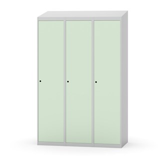 Novis garderobeskab skrå topplade 1:3 B120 cm