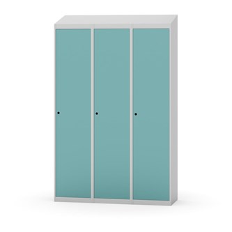 Novis garderobeskab skrå topplade 1:3 B120 cm
