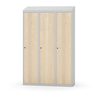 Novis garderobeskab skrå topplade 1:3 B120 cm