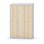 Novis garderobeskab skrå topplade 1:3 B120 cm