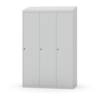 Novis garderobeskab skrå topplade 1:3 B120 cm