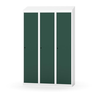 Novis garderobeskab skrå topplade 1:3 B120 cm