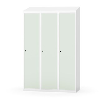 Novis garderobeskab skrå topplade 1:3 B120 cm