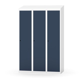 Novis garderobeskab skrå topplade 1:3 B120 cm