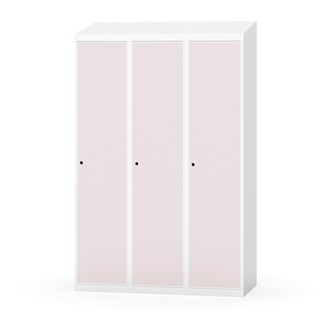 Novis garderobeskab skrå topplade 1:3 B120 cm