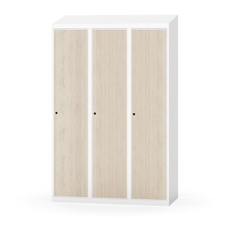 Novis garderobeskab skrå topplade 1:3 B120 cm