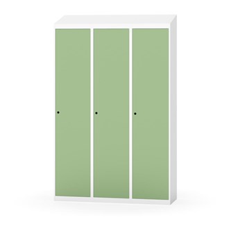 Novis garderobeskab skrå topplade 1:3 B120 cm