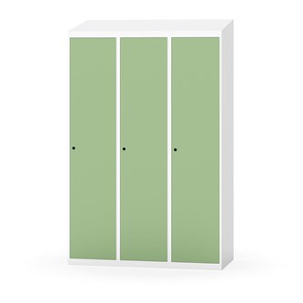 Novis garderobeskab skrå topplade 1:3 B120 cm