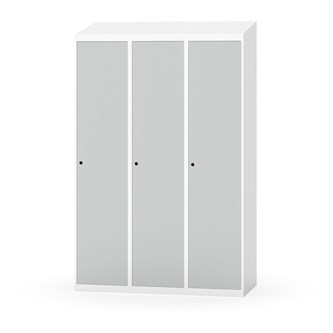 Novis garderobeskab skrå topplade 1:3 B120 cm