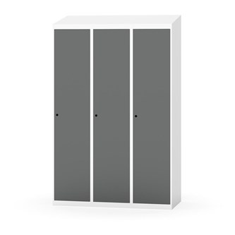 Novis garderobeskab skrå topplade 1:3 B120 cm