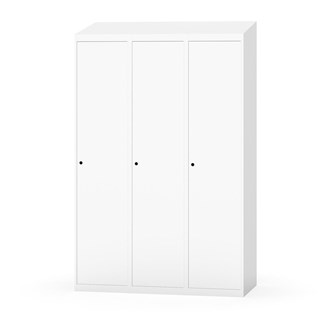 Novis garderobeskab skrå topplade 1:3 B120 cm