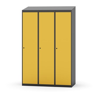 Novis garderobeskab skrå topplade 1:3 B120 cm