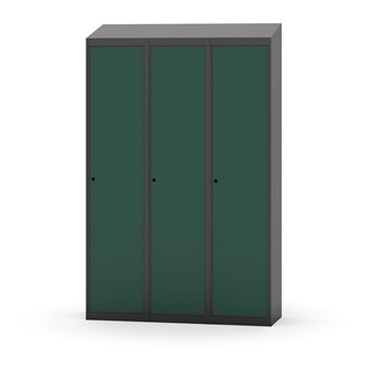 Novis garderobeskab skrå topplade 1:3 B120 cm