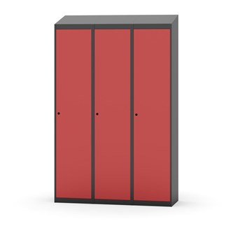 Novis garderobeskab skrå topplade 1:3 B120 cm