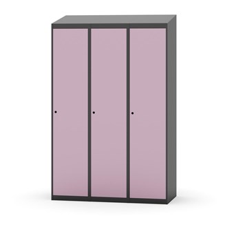 Novis garderobeskab skrå topplade 1:3 B120 cm