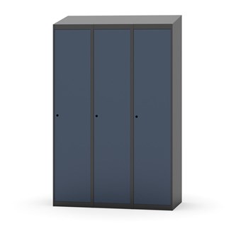 Novis garderobeskab skrå topplade 1:3 B120 cm