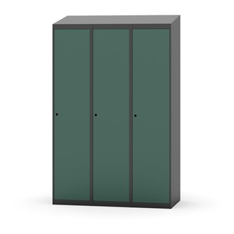 Novis garderobeskab skrå topplade 1:3 B120 cm