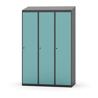 Novis garderobeskab skrå topplade 1:3 B120 cm