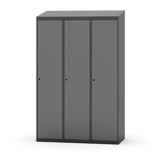 Novis garderobeskab skrå topplade 1:3 B120 cm