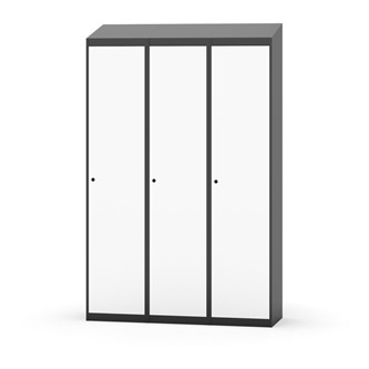 Novis garderobeskab skrå topplade 1:3 B120 cm