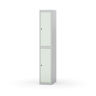 Novis garderobeskab lige topplade 2:1 B30 cm