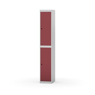 Novis garderobeskab lige topplade 2:1 B30 cm