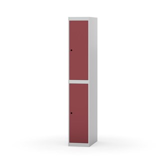 Novis garderobeskab lige topplade 2:1 B30 cm