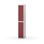 Novis garderobeskab lige topplade 2:1 B30 cm