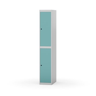 Novis garderobeskab lige topplade 2:1 B30 cm
