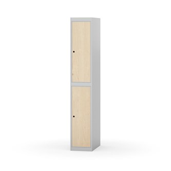 Novis garderobeskab lige topplade 2:1 B30 cm