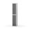 Novis garderobeskab lige topplade 2:1 B30 cm