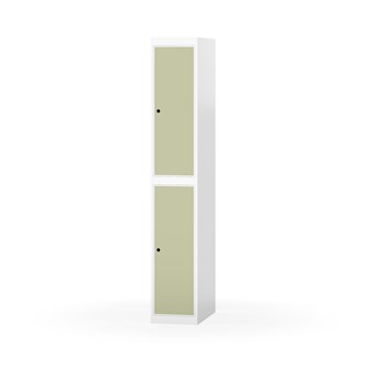 Novis garderobeskab lige topplade 2:1 B30 cm